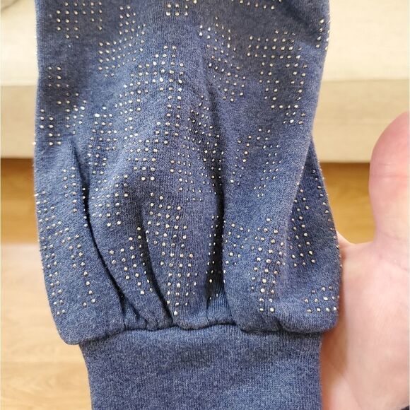 INC Embellished-Sleeve Sweatshirt size Medium - NEW - Picture 12 of 12